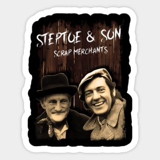 Steptoe And Son Inspired Design Sticker